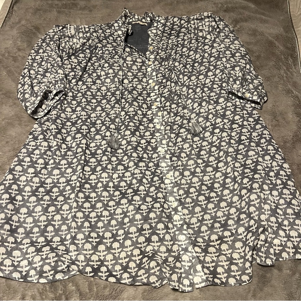 Merea Block Print Dress